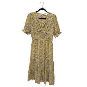 MELLODAY Women Floral Midi Dress SMALL